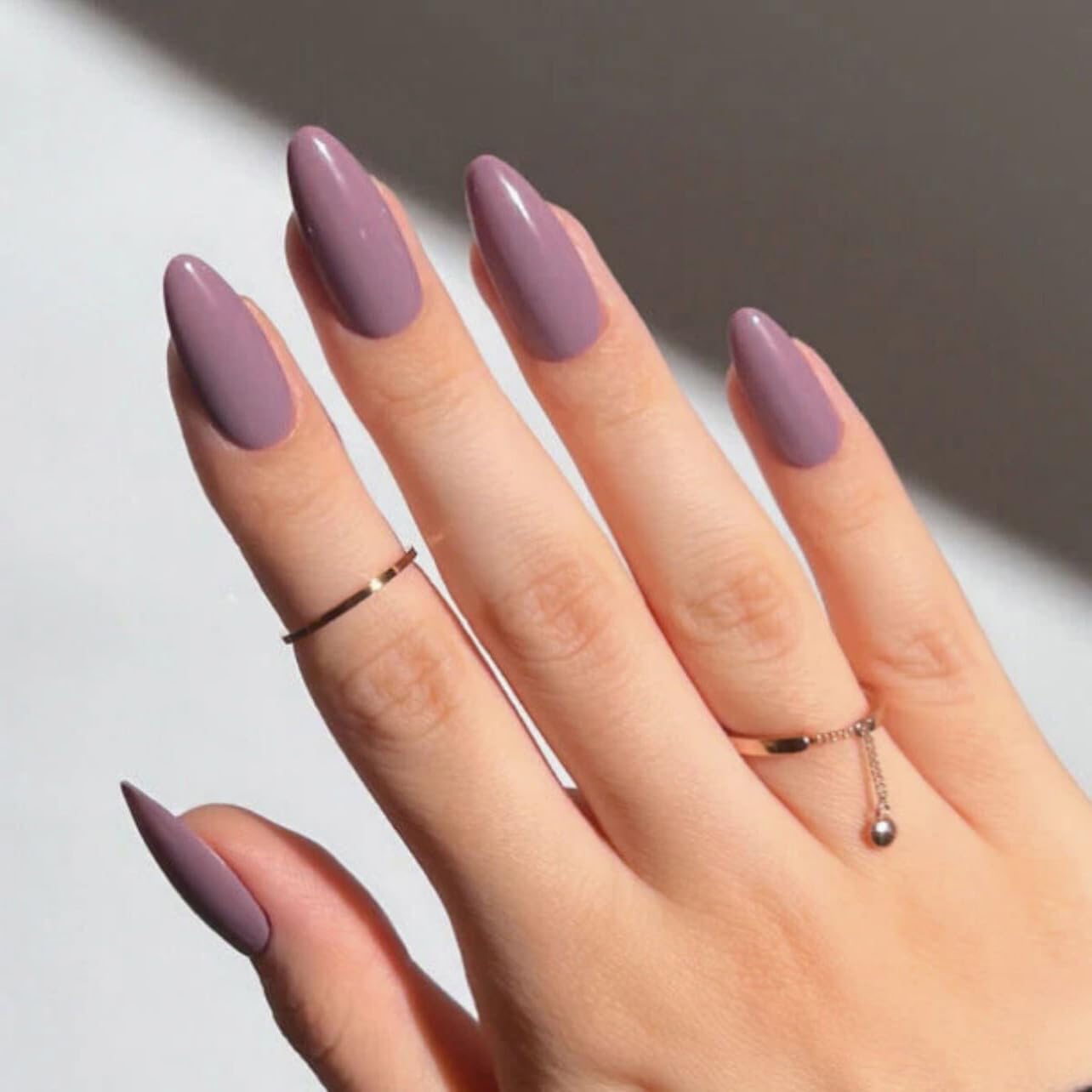 Uñas lavanda