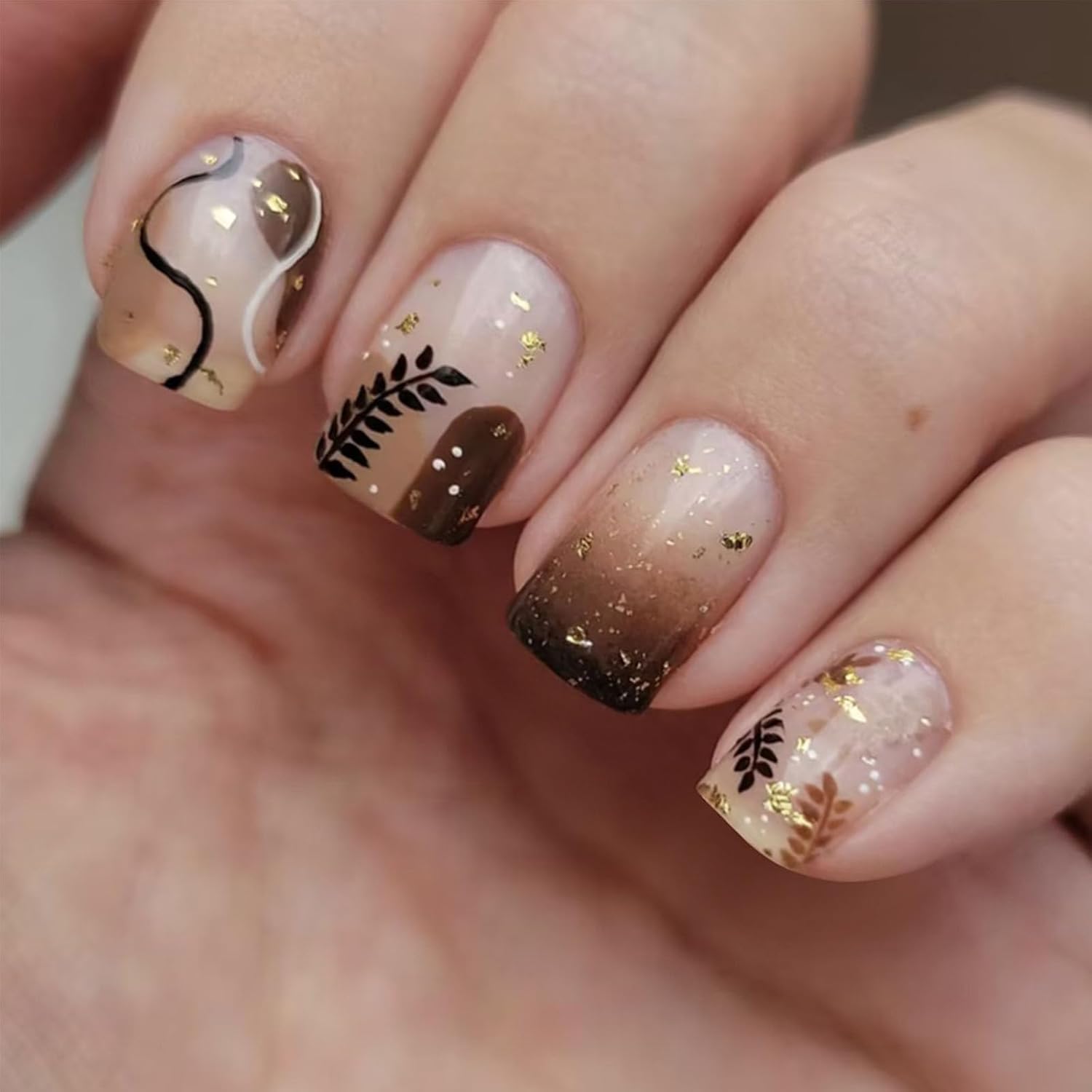Uñas inspiradas en la naturaleza