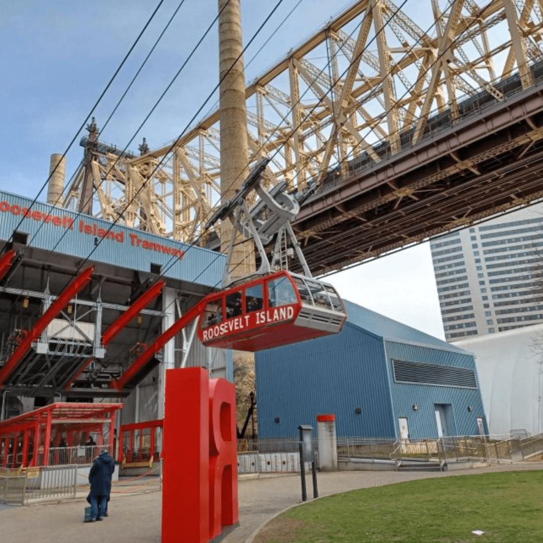 Teleférico de Roosevelt Island en Nueva York