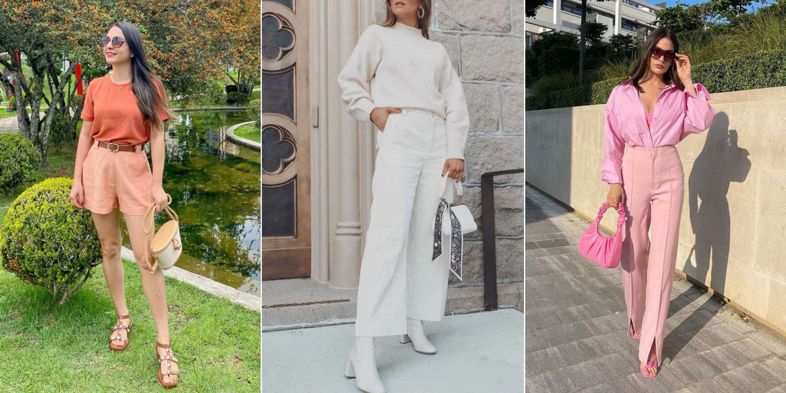 Tendencias para looks monocromáticos de primavera
